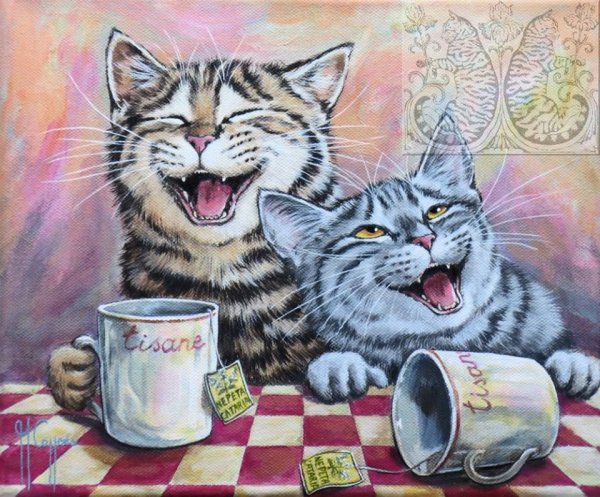 Чаепитие с котами