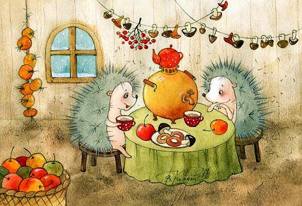 Виктория Кирдий ежики