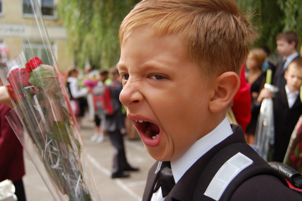 Смешные школьники