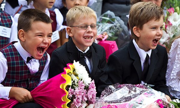 Смешные школьники