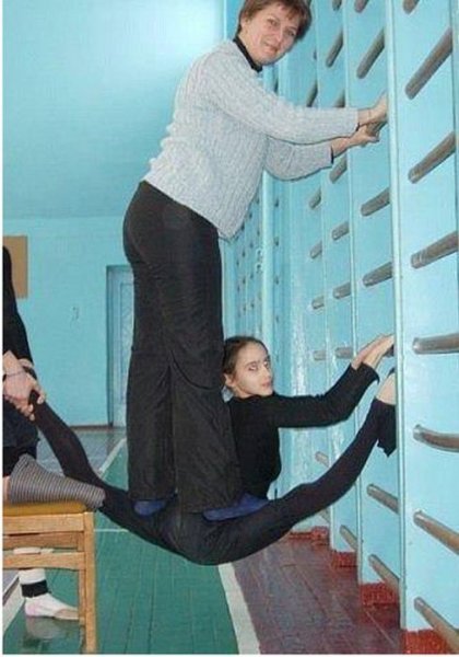 Шпагат прикол