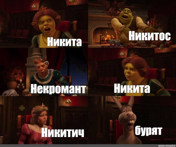 Мемы про Никиту