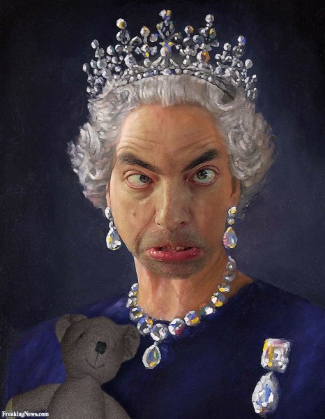 Мистер Бин Королева Елизавета