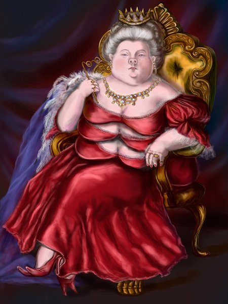 Толстые царицы