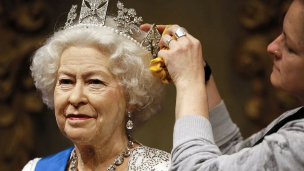 Трамп и Королева Англии