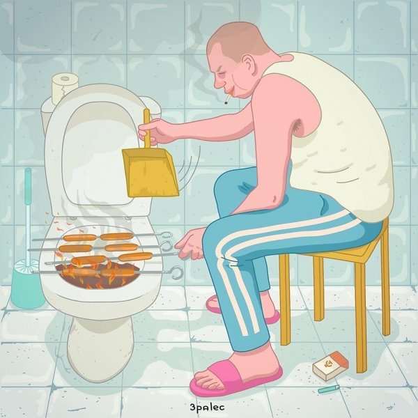 Самоизоляция иллюстрация