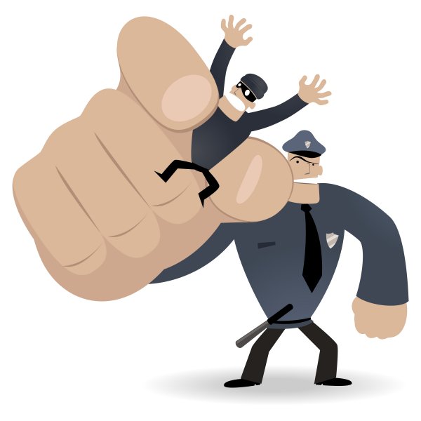 Задержание правонарушителя