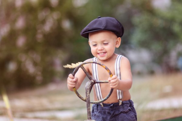 Фотосессия для мальчика на улице