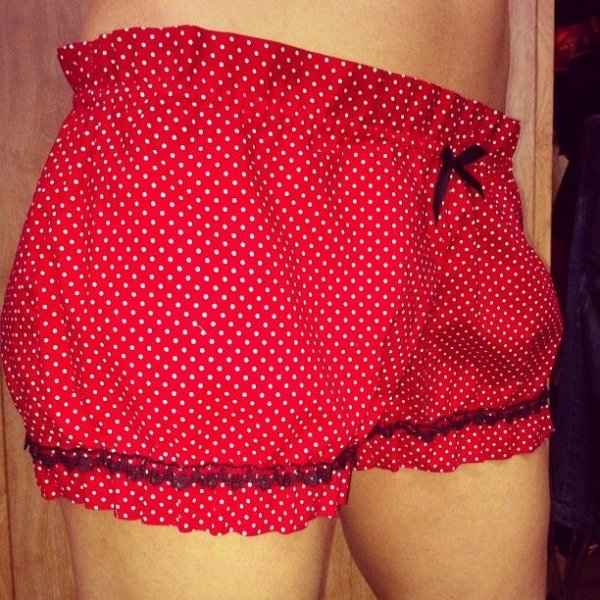 Трусы в горошек мужские