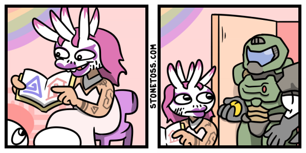 Мем АМОГУС stonetoss