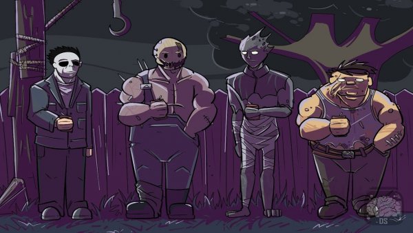 Dead by Daylight Дуайт и Траппер