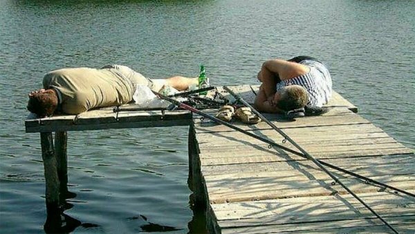 Приколы на рыбалке