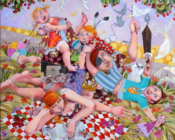 Французской художницы Faby artiste