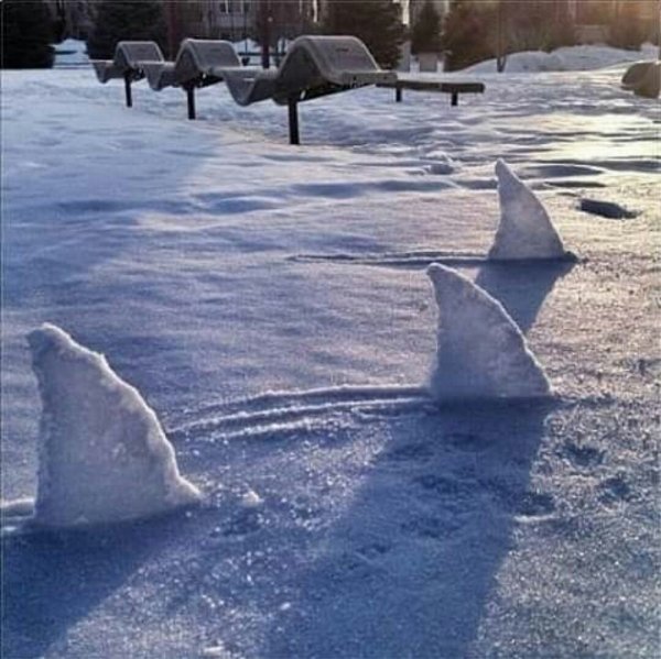 Зима из снега