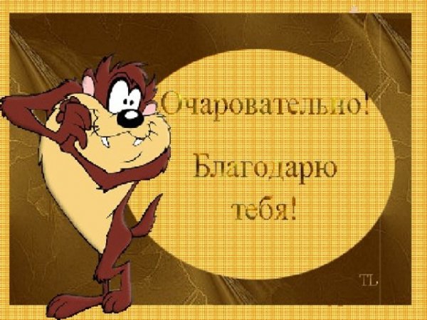 Открытки с благодарностью с юмором