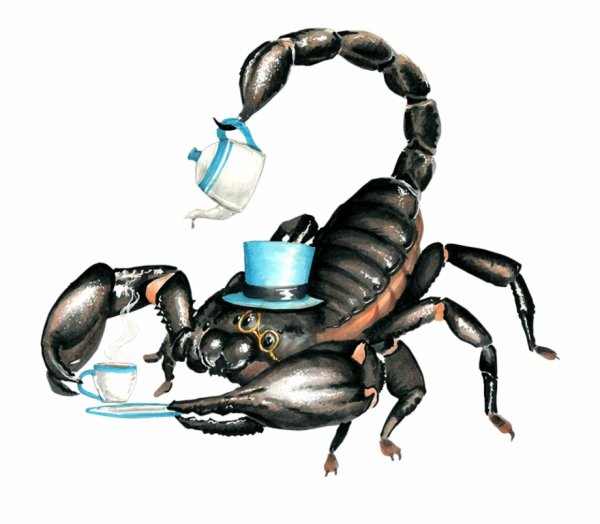 Скорпион мультяшный