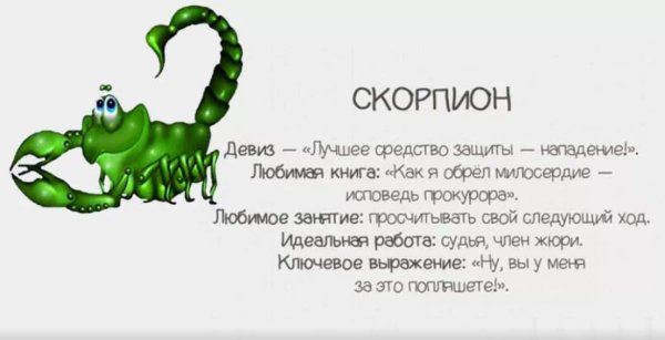 Характеристика скорпиона женщины по гороскопу