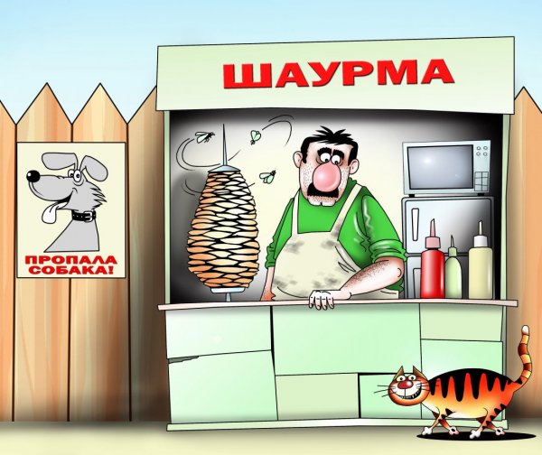 Смешная шаурма