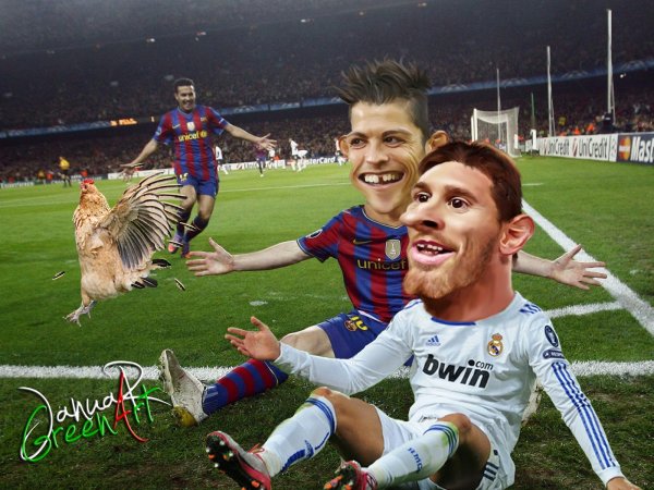 Ronaldo Messi prikol