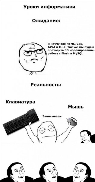 Шутки про информатику