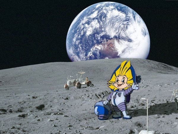 Незнайка на Луне картинки