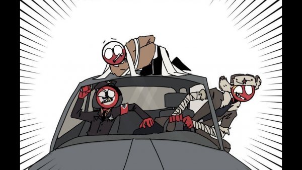 Смешные комиксы о СССР И Рейх