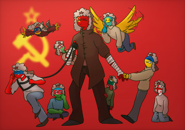 Кантри хуманс комиксы