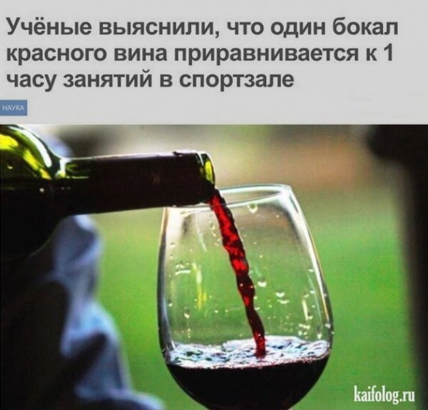 Приколы о вине