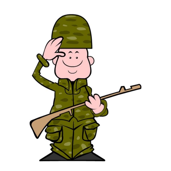 Солдат с ребенком