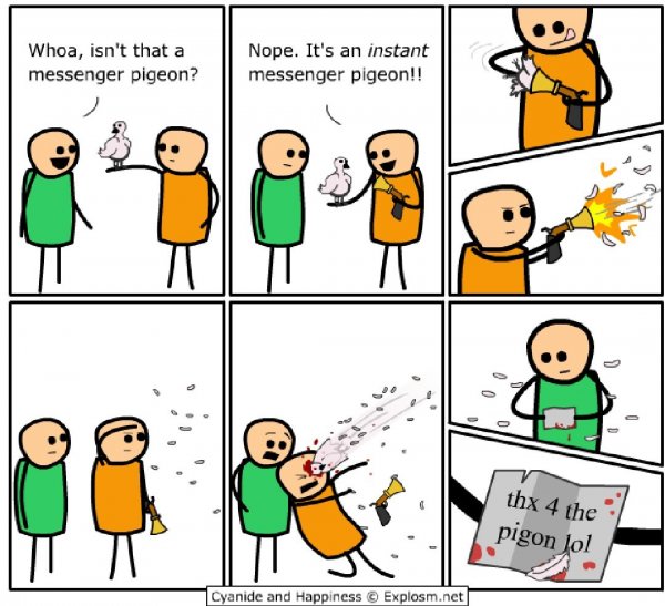 Шутки про мессенджеры