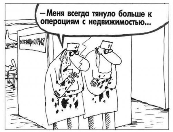 Риэлтор карикатура