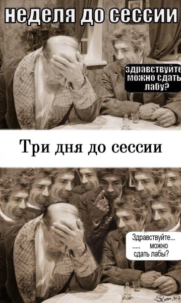 Мемы про сессию