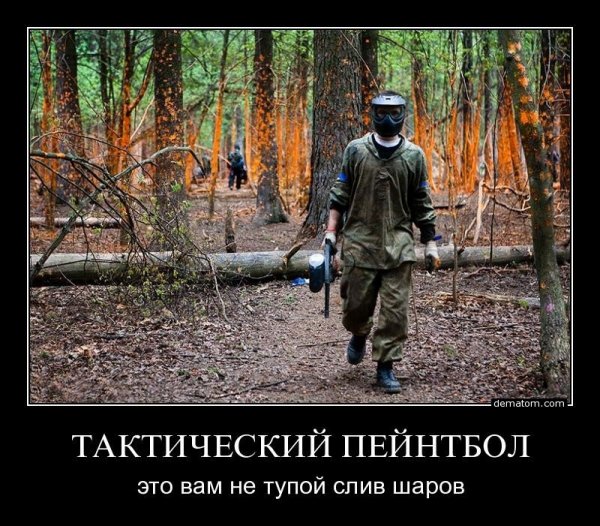 Пейнтбол карикатура
