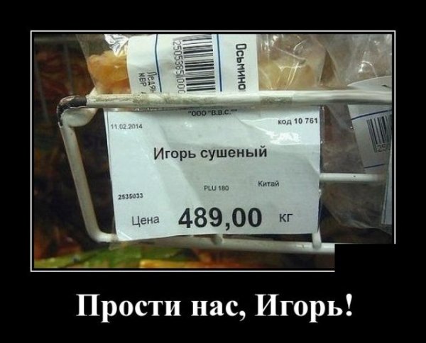Приколы про Игоря