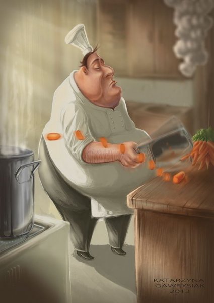 Забавные картины для кухни