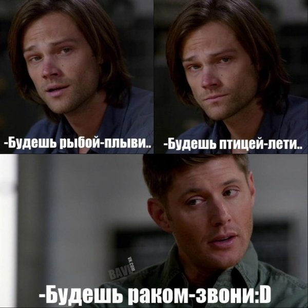 Мемы про Дина винчестера