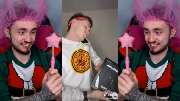Эдисон и Катя тик ток