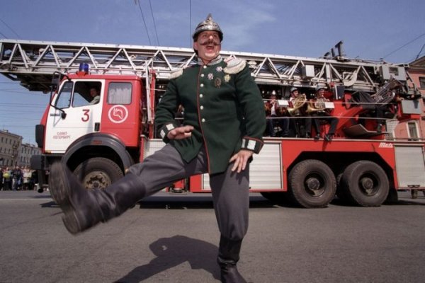 Смешной пожарник