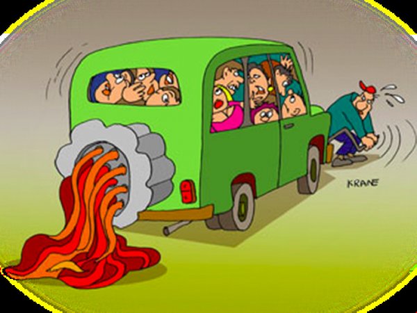 Автобус карикатура