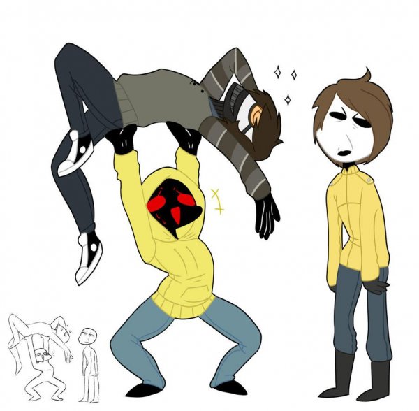 Реакция крипипасты на т/и