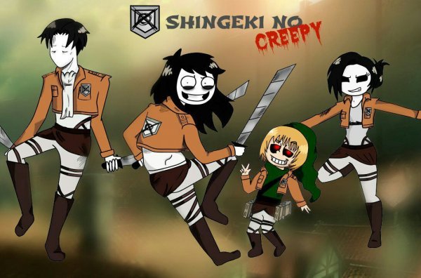 Смешные арты с крипипастой