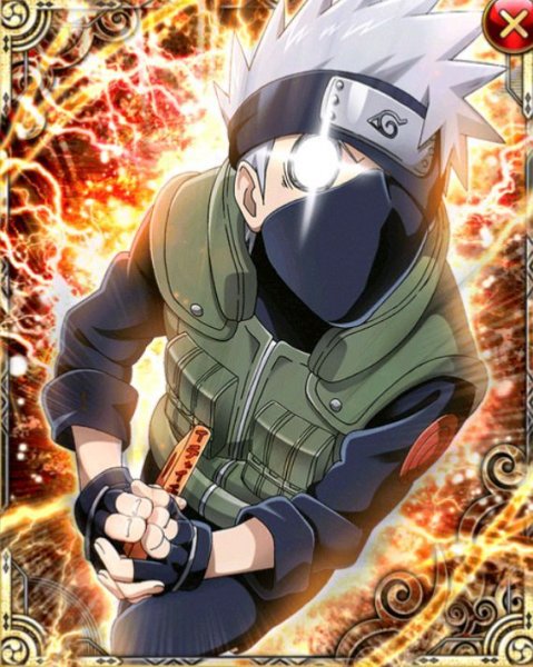 Какаси Хатакэ весёлый