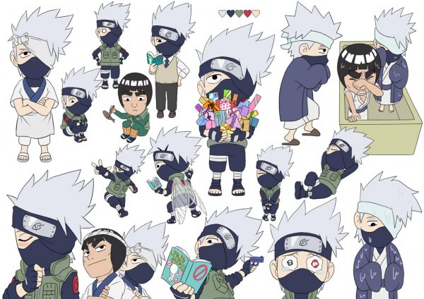 Стикеры Какаси Хатакэ