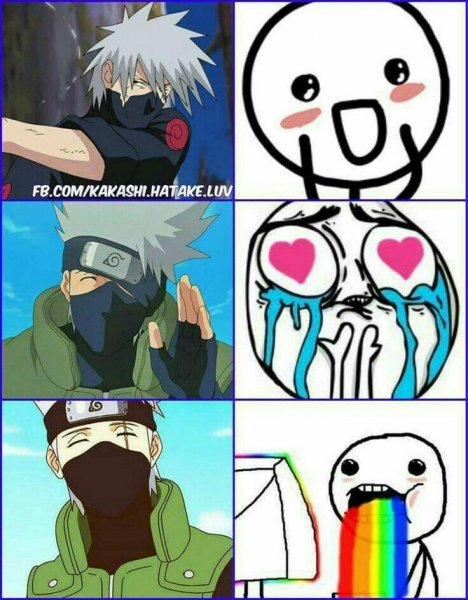 Мемы про Какаши из Наруто