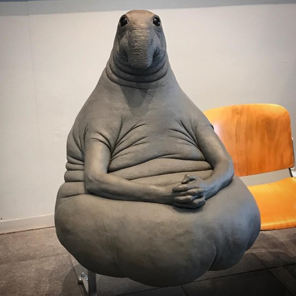 Homunculus Loxodontus голландской художницы Маргрит Ван Бреворт