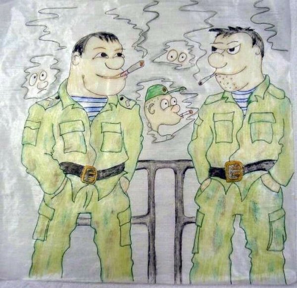 Дембель рисунок