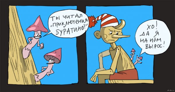 Буратино прикол