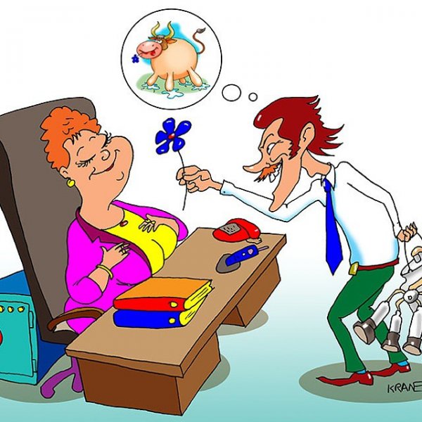 Ресторан карикатура