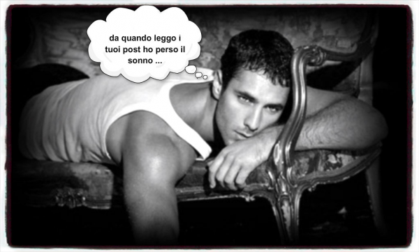 Человек с букетом