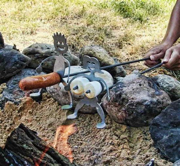 Приколы про шашлыки на природе